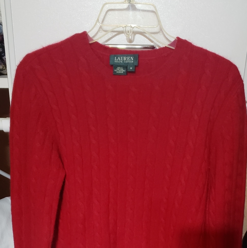 Ralph Lauren100% cashmere sweater